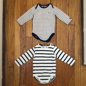 Pair of Janie and Jack Bodysuits/Onesies (6-12 months)